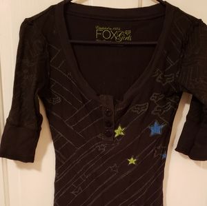 Fox thermal tee